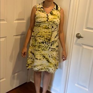 Yellow summer dress